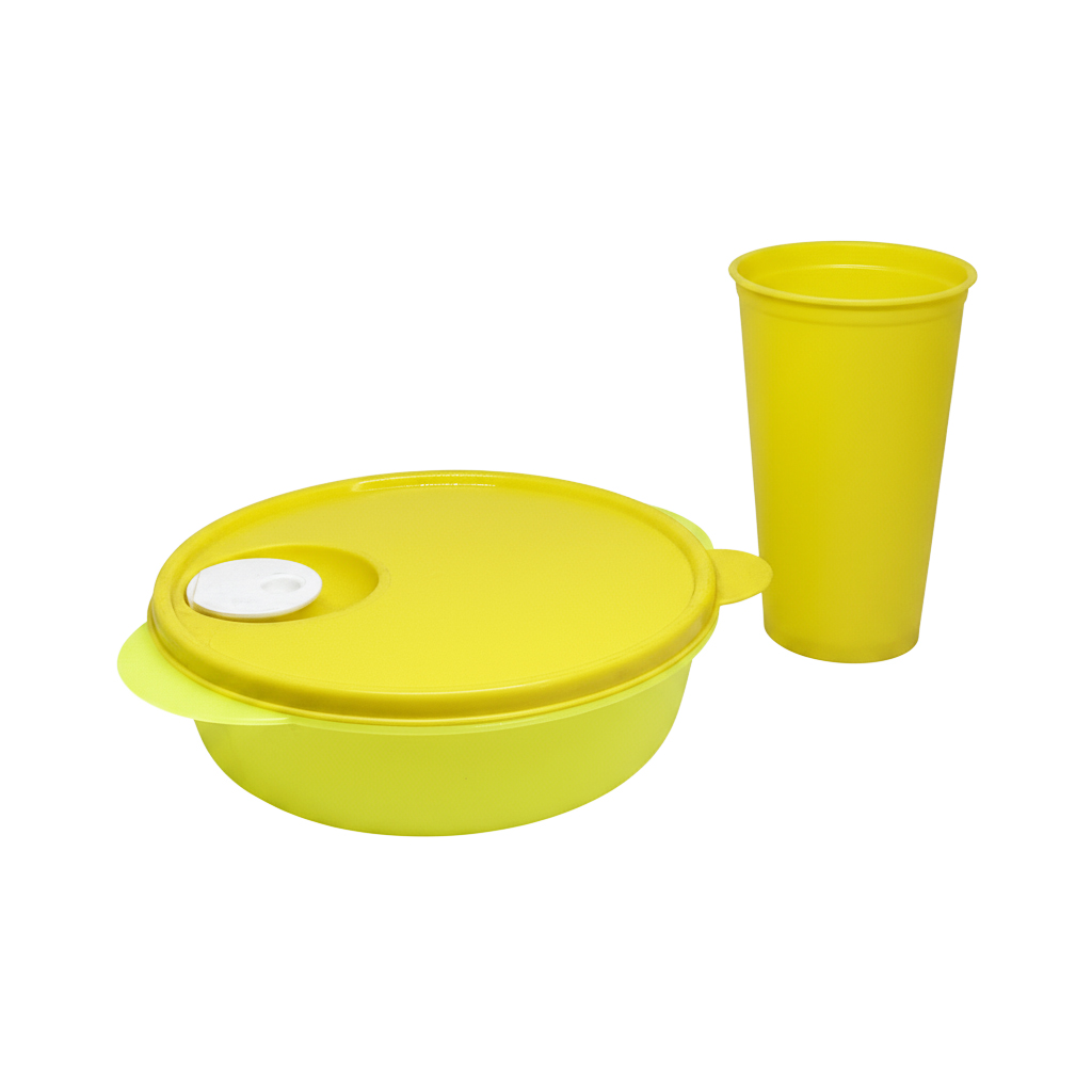 SET HERMÉTICO CON DIVISÓN S/ENSALADERA + TERMO 16OZ UNIDAD